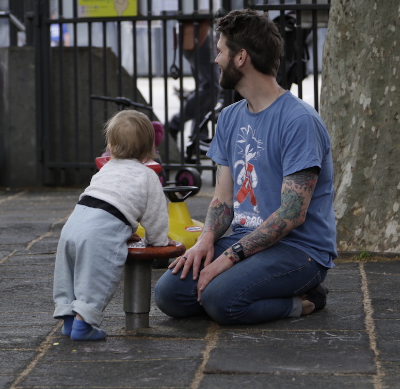 Me and my son in rome